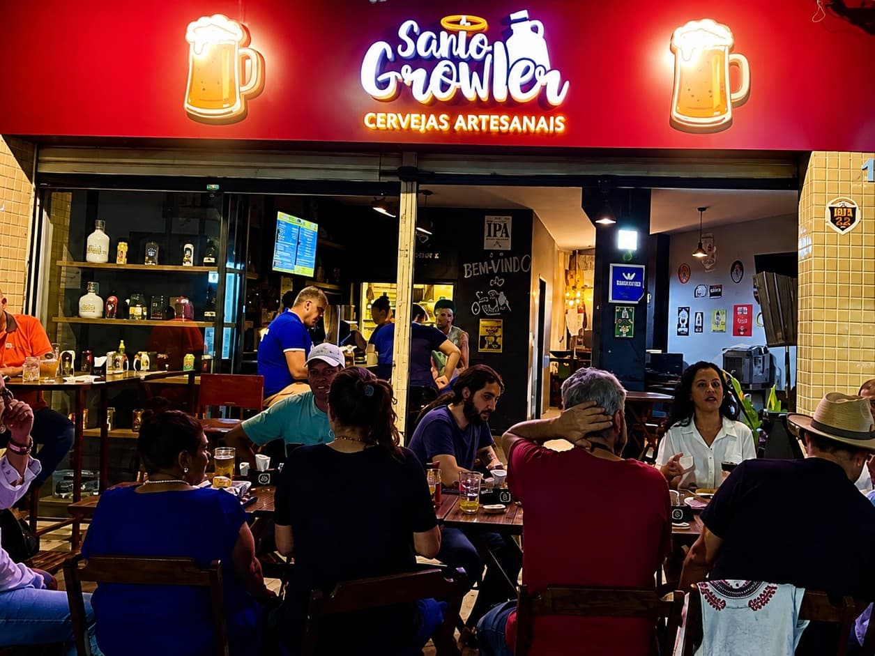 Santo Growler - Cervejas Artesanais